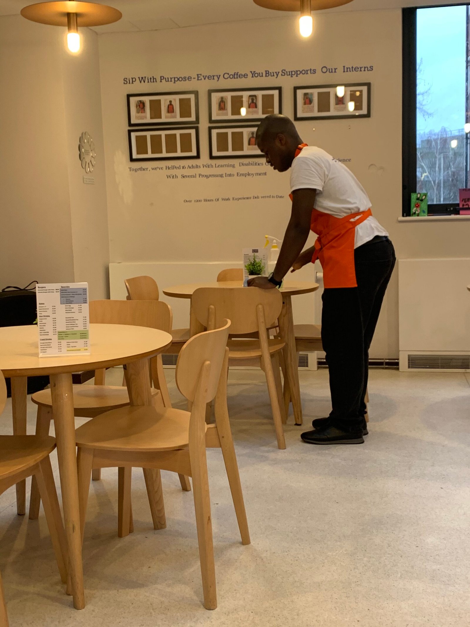 Learner gaining real vocational experience